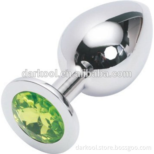 N002/Large Metal Anal Sex Toys Butt Plug For Men/Women,Stainless Steel anal plug big